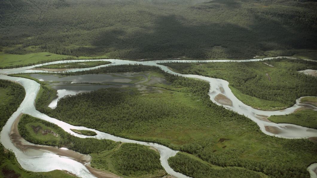 The more runoff and less water that stays on the continent, the drier the land and vegetation becomes, the less rich the soil, and the more likelihood of fire.